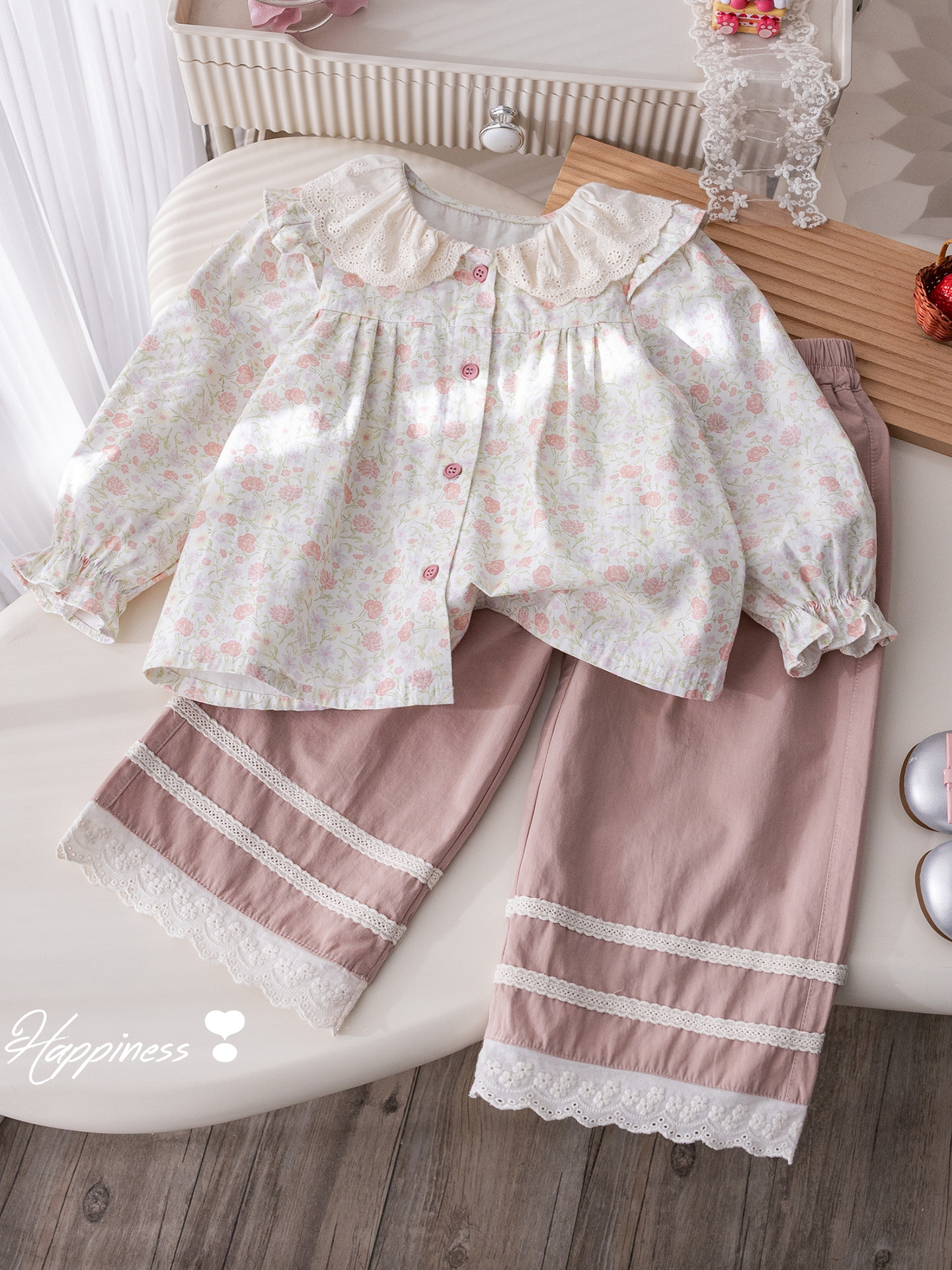 ست شومیز و شلوار بهاری وارداتی