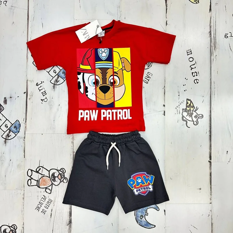 ست دو تيكه پسرانه تابستانی