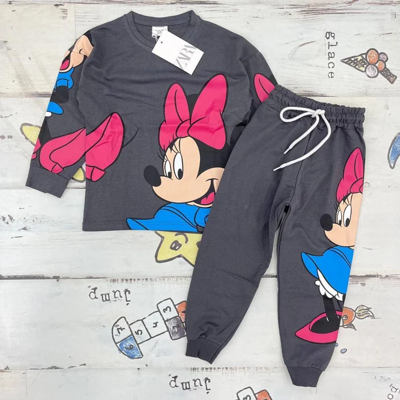ست بلوز و شلوار دخترانه ميني موس