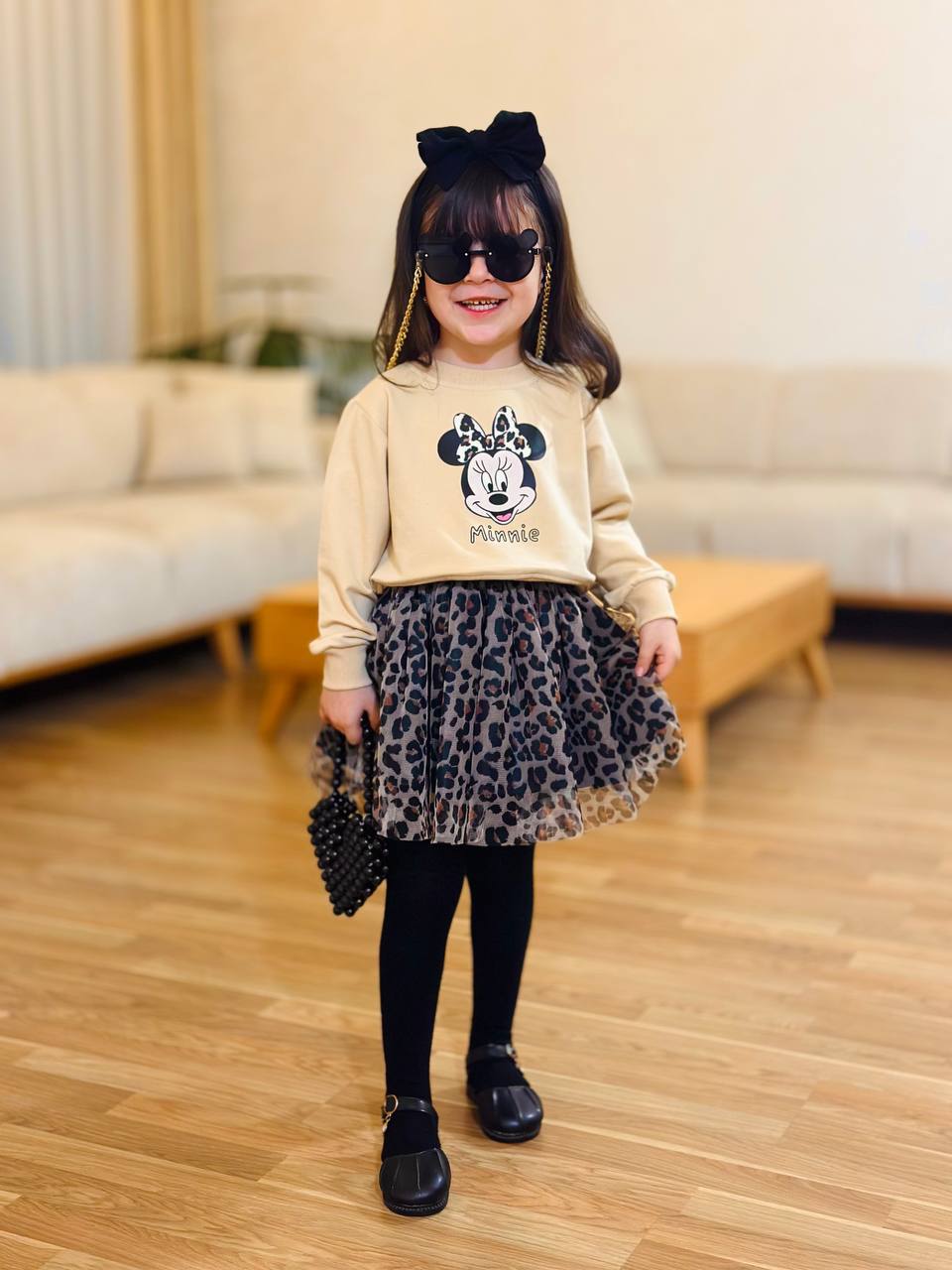 ست کراپ دامن میکی موس